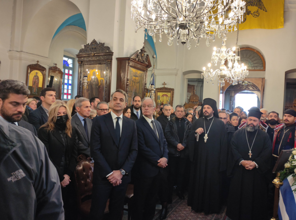 Μανούσος Βολουδάκης: Τελευταίο «αντίο» στον βουλευτή στα Χανιά - Παρουσία πρωθυπουργού και βουλευτών της ΝΔ