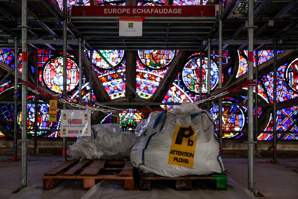 Notre Dame windows undergo restoration in Cologne