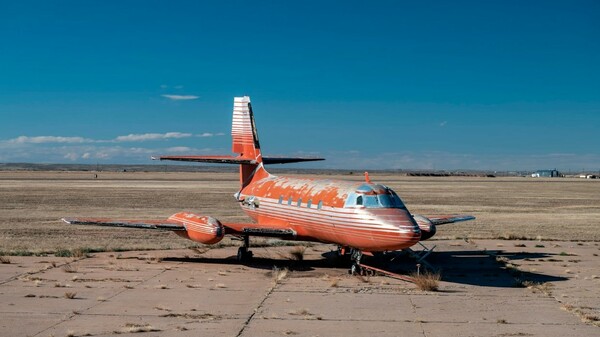 Φωτ: Mecum Auctions. Το Lockheed 1329 Jetstar του 1962 που ανήκε στον Έλβις Πρίσλεϊ.