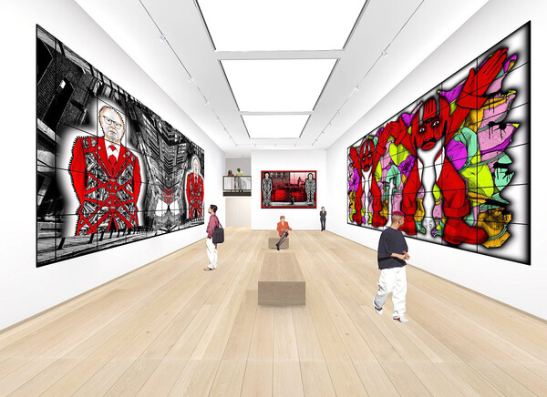 Οι Gilbert & George εγκαινιάζουν το νέο κέντρο τέχνης τους στο Λονδίνο