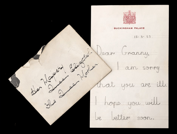 Επιστολή του βασιλιά Καρόλου στη «γιαγιά» του βρέθηκε σε σκονισμένη σοφίτα - Την έγραψε το 1955