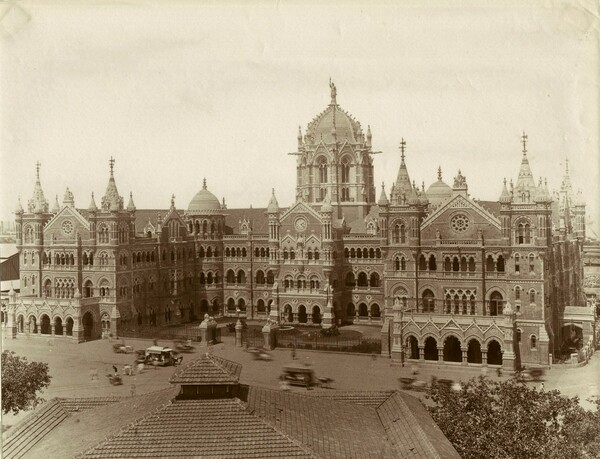 Ο σταθμός Βικτόρια στη Βομβάη, 1870