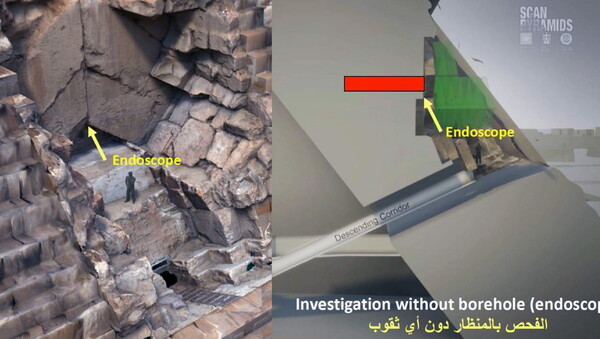 Αίγυπτος: Αρχαιολόγοι βρήκαν μυστικό διάδρομο στην Μεγάλη Πυραμίδα της Γκίζας