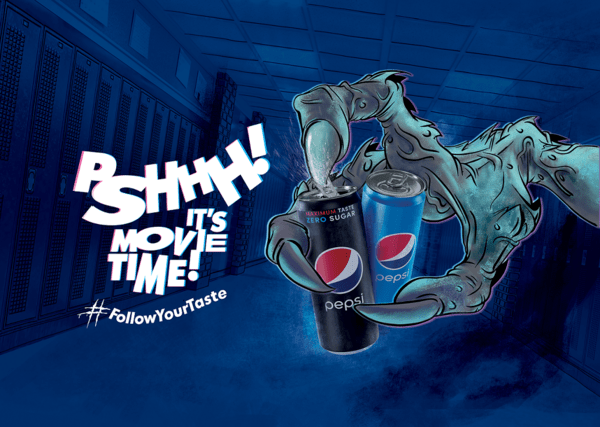 Νέα καμπάνια Pepsi: “Pshhhh! It’s movie time!”