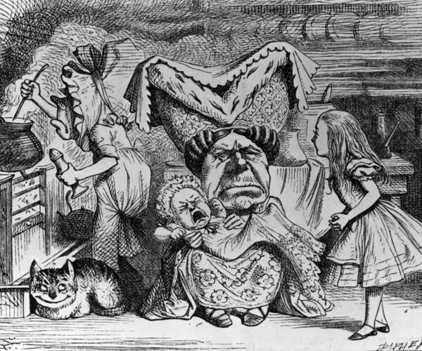 Εικονογράφηση της Δούκισσας του John Tenniel