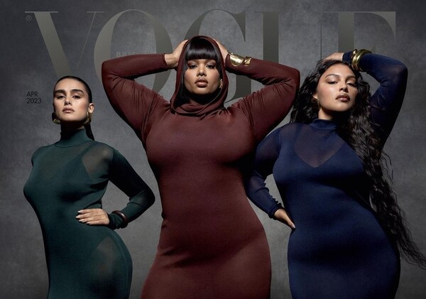 «The New Supers»: Τρία plus size μοντέλα στο εξώφυλλο της British Vogue- Η αποθέωση του Edward Enninful