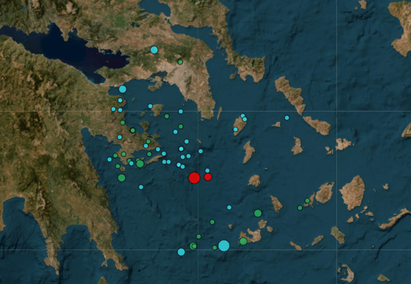 Σεισμός ανοιχτά της Κύθνου