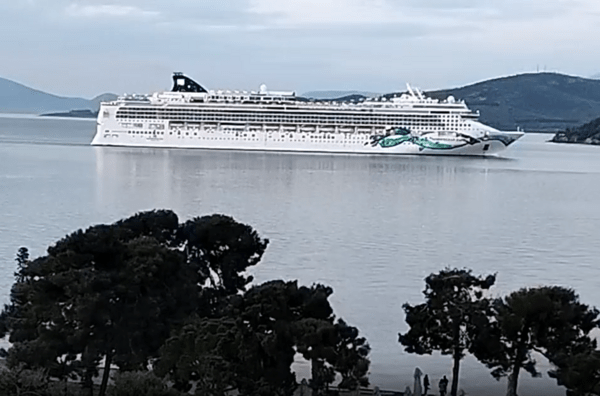 Στον Βόλο το κρουαζιερόπλοιο «Norwegian Jade»