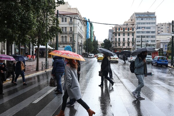 Κακοκαιρία Ilina: Έκτακτο δελτίο επιδείνωσης- Βροχές, καταιγίδες και χαλάζι 