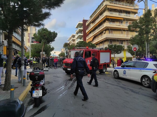 Δυστύχημα στον Άλιμο με έναν νεκρό: Μηχανή συγκρούστηκε με αυτοκίνητο