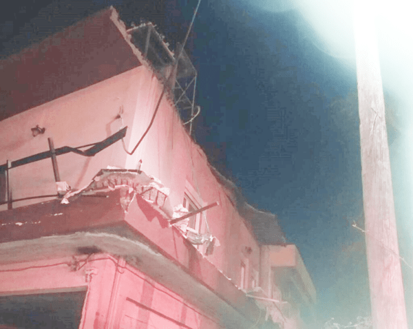 Έπεσε μπαλκόνι δευτέρου ορόφου στην Κρήτη