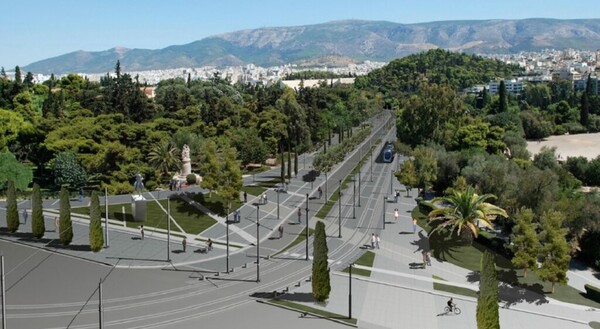 Προχωράει η ανάπλαση της λεωφόρου Βασιλίσσης Όλγας