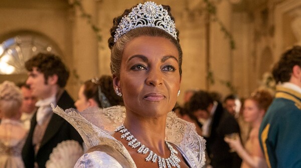 Furious viewers complain to Ofcom after Bridgerton star Adjoa Andoh told ITV the Buckingham Palace balcony was 'terribly white' on Coronation Day