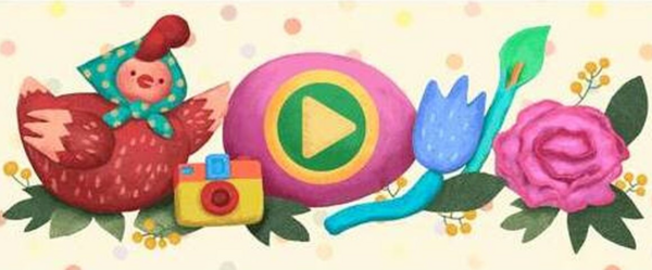To Google doodle τιμά τη γιορτή της Μητέρας