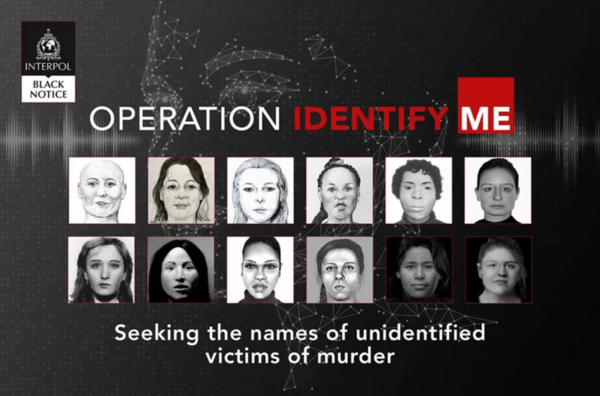Ιντερπόλ: Αναζητά πληροφορίες για 22 δολοφονημένες γυναίκες αγνώστων στοιχείων στην Ευρώπη