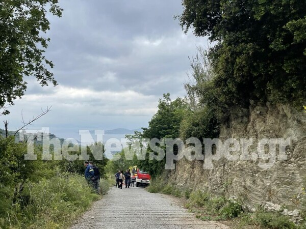 Αυτοκίνητο έπεσε σε γκρεμό στο Πήλιο- Από ύψος 10 μέτρων