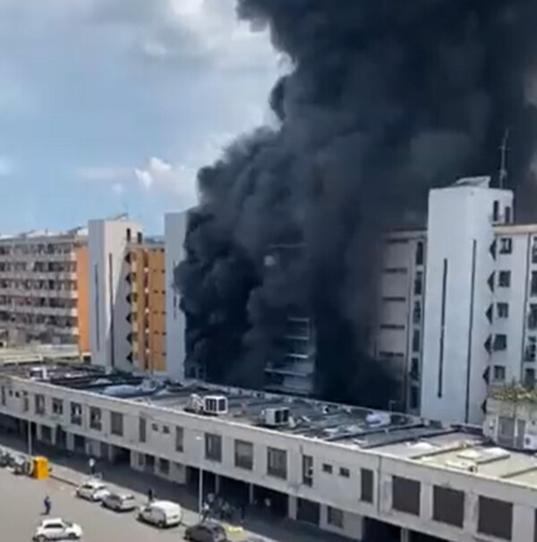 Ρώμη: Φωτιά σε κτήριο – Επτά τραυματίες