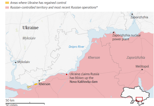 Έκρηξη στο ουκρανικό φράγμα: Ίσως η μεγαλύτερη οικολογική καταστροφή από την εποχή του Τσερνόμπιλ
