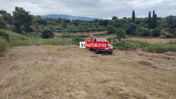 Αναγκαστική προσγείωση ελικοπτέρου στην Κεφαλονιά: Δύο τραυματίες - Εικόνες από το σημείο