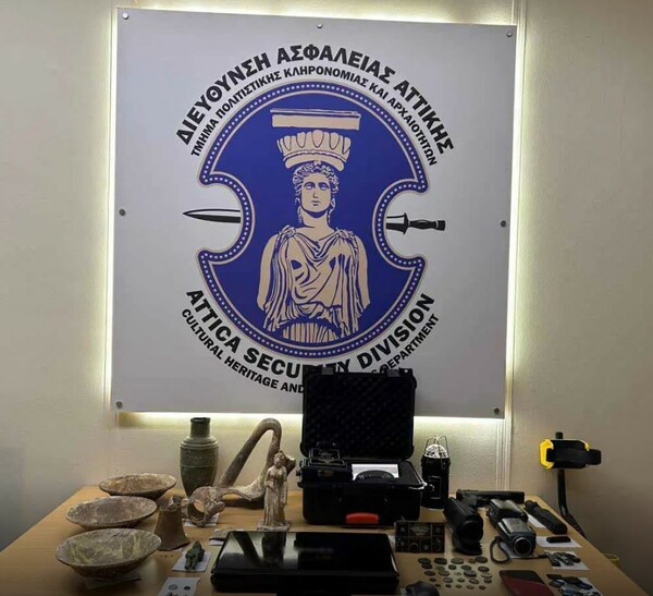 Συνελήφθη 42χρονος για αρχαιοκαπηλία - Κατασχέθηκαν δεκάδες αρχαία αντικείμενα