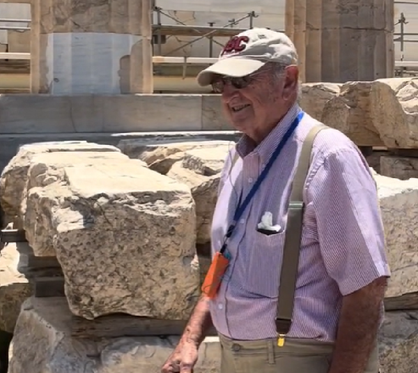 Ο 89χρονος που ήρθε πρώτη φορά στην Ελλάδα