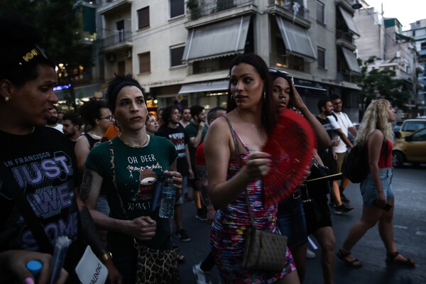 Άγιος Παντελεήμονας: Πλήθος κόσμου στη διαδήλωση για τη δολοφονία της Άννας
