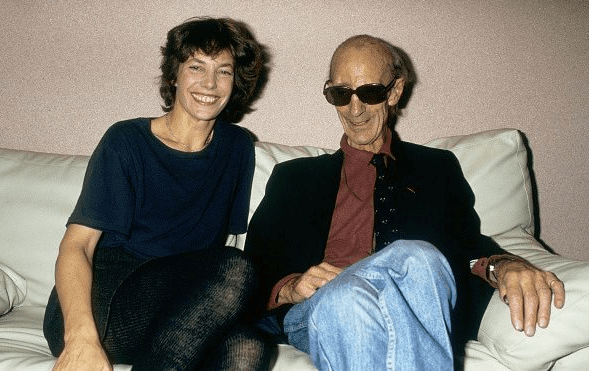 Η Τζέιν Μπίρκιν με τον πατέρα της λίγο καιρό πριν τον θάνατό του 