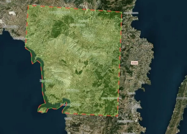 Copernicus: Από τη φωτιά στην ανατολική Αττική κάηκαν σχεδόν 35.000 στρέμματα