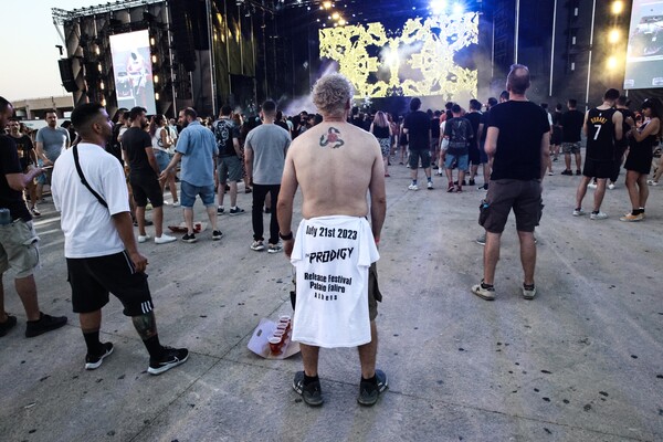 Στην συναυλία των Prodigy και των Primal Scream του Athens Release Festival