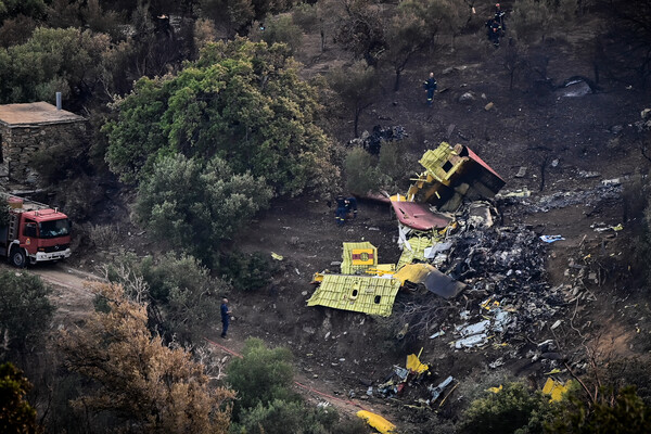 Πτώση Canadair: Έρευνα για τα αίτια - «Πλέγμα πολλών δυσκολιών για τους πιλότους»