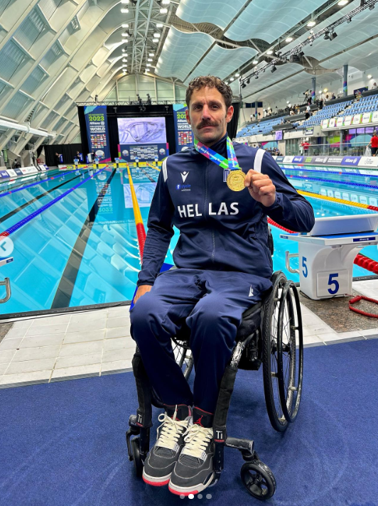 Αντώνης Τσαπατάκης: «Χρυσός» στο Παγκόσμιο πρωτάθλημα Παρά-Κολύμβησης