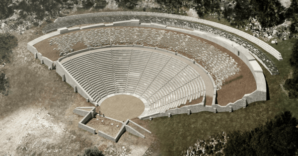 Μετά από 21 αιώνες το άγνωστο αρχαίο θέατρο της Κασσώπης ανοίγει για το κοινό