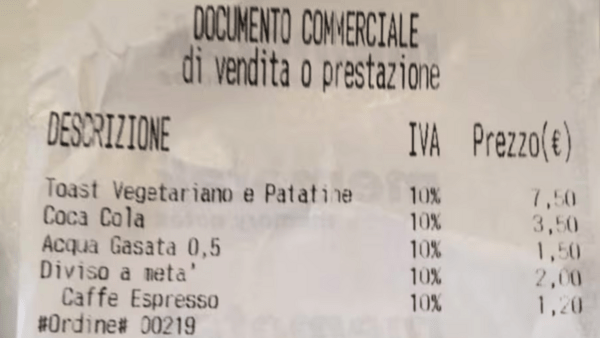 Ιταλία: Χρέωσαν 2 ευρώ επιπλέον για να κόψουν ένα τοστ στη μέση 