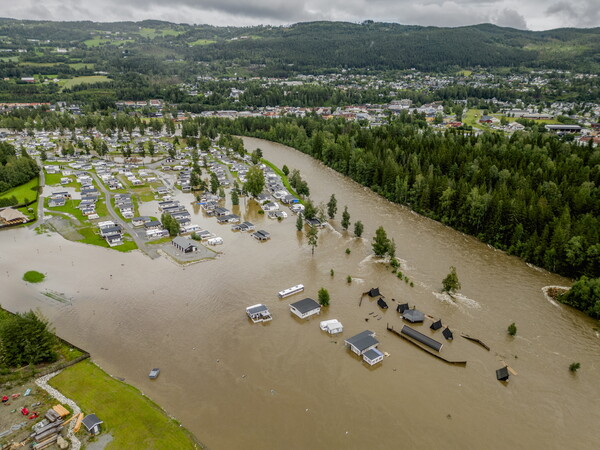 Dam partly collapses in Norway as Storm Hans continues to cause chaos