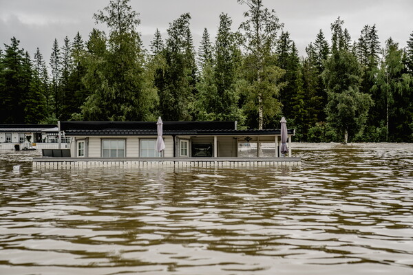 Dam partly collapses in Norway as Storm Hans continues to cause chaos