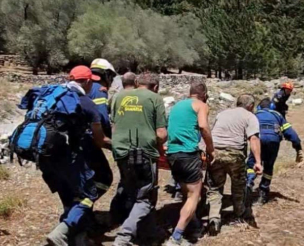 Φαράγγι της Σαμαριάς: Διασωληνωμένος στη ΜΕΘ ο τουρίστας- Ακρωτηριάστηκε το πόδι του