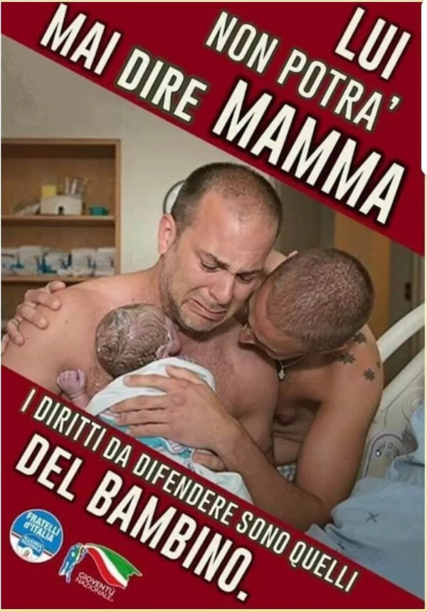 Το κόμμα της Μελόνι πρέπει να αποζημιώσει γκέι ζευγάρι – Εκμεταλλεύτηκε τη γέννα του παιδιού τους