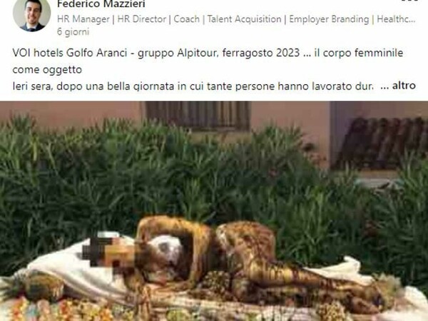 Αντιδράσεις στην Ιταλία: Άλειψαν εργαζόμενη με σοκολάτα και την τοποθέτησαν σε μπουφέ ξενοδοχείου