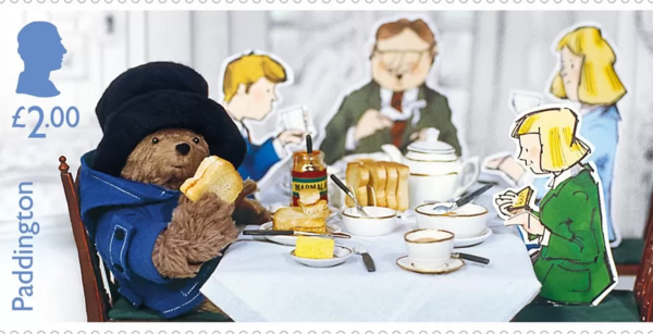 Paddington Bear stamps released by Royal Mail for 65th anniversary