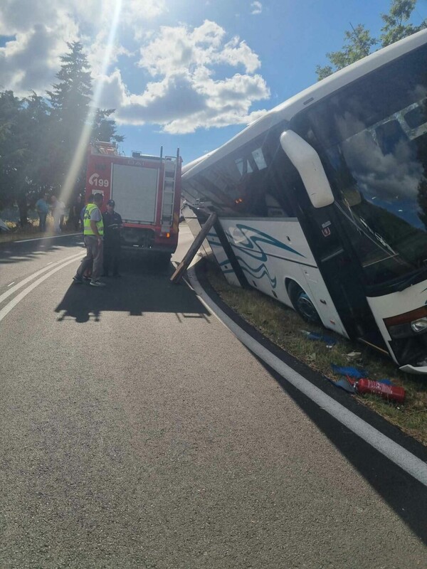 Σπάρτη: Λεωφορείο έπεσε σε χαντάκι- Χωρίς τις αισθήσεις του ο οδηγός