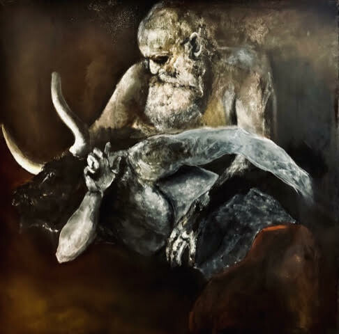 ALBA Artiste plasticienne “I paint to make sur not to die while being alive” Χριστίνα Φακορέλλη