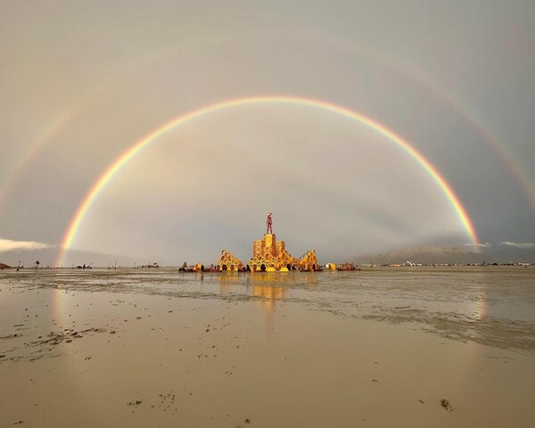 Burning Man: Βούλιαξε στη λάσπη το φεστιβάλ, έπειτα από σφοδρές βροχές