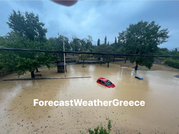 Η κακοκαιρία Daniel βύθισε τον ιστορικό Πολυχώρο Τσαλαπάτα στον Βόλο