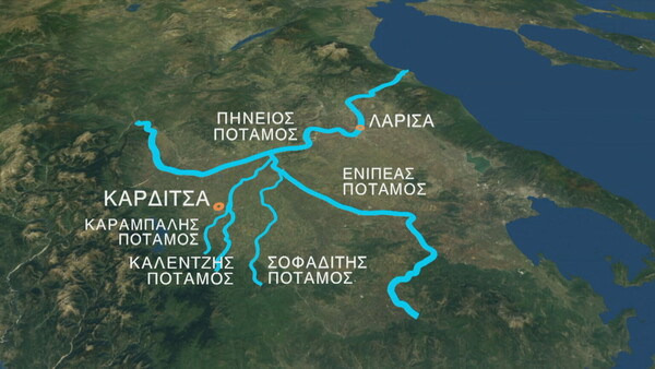 Κακοκαιρία: Οι πρωτοφανείς συνέπειες στη Θεσσαλία