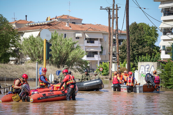 Κακοκαιρία: Τα ύψη βροχής που έπεσαν στη Θεσσαλία - Τα στοιχεία του meteo