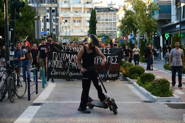 Κακοκαιρία Daniel: Ένταση στην πορεία διαμαρτυρίας για τις καταστροφές