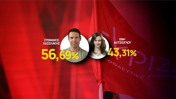 Νέος πρόεδρος του ΣΥΡΙΖΑ ο Στέφανος Κασσελάκης 