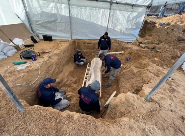 Ανακαλύφθηκε ρωμαϊκό νεκροταφείο στη Γάζα – Στο φως σπάνιες σαρκοφάγοι