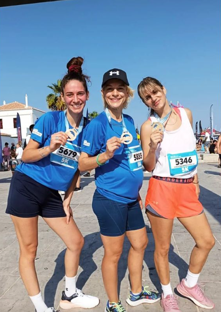 Η έγκυος Γιούλικα Σκαφιδά συμμετείχε στο Mini Spetses Marathon