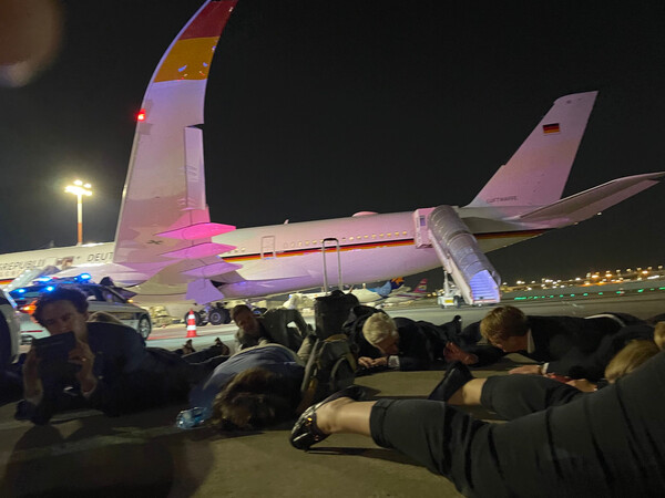 Συναγερμός στο αεροδρόμιο του Τελ Αβίβ την ώρα που έφευγε ο Όλαφ Σολτς